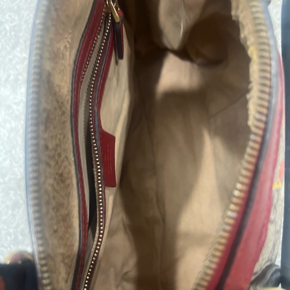 Gucci Multicolor GG Blooms Supreme Canvas and Leather Boston Bag - Picture 16 of 16